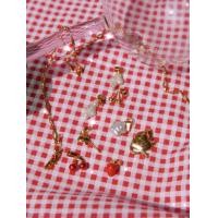 ราคา Valleydarley สร้อยคอ Tis the season 18k gold plated chain necklace (21095712358)