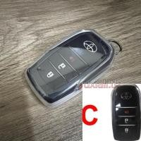 ราคา เคสใส รีโมทรถ ซีทรู บาท รถ Toyota Fortuner Leader Revo GR Revo Rocco Alphard Fortuner GR TRD Toyota key case (20729319596)