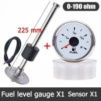 ราคา มาตรวัดระดับน้ำ9 32V 52มม แบล็คไลท์7สีพร้อมเซนเซอร์วัดระดับน้ำ0 190ohm 100มม 500มม (17243067650)