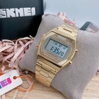ราคา SKMEI นาฬิกาผู้หญิง กันน้ำ สินค้าแท้ รุ่น SK1252 พร้อมกล่องเหล็ก ประกัน 1 ปี (16859939378)