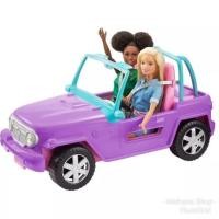 ราคา COD UN Barbie Doll Car รถจี๊ปสีม่วง2ที่นั่ง MAT Car (16541692044)