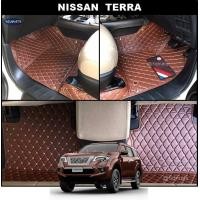 ราคา พรมปูพื้นรถยนต์ 6D NISSAN TERRA พรม6D QX สวยงาม เข้ารูป ปูเต็มคัน 8ชิ้น (5851048546)