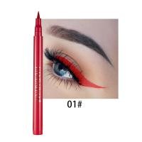 ราคา ดินสอที่เขียนขอบตาน้ำสีสันสดใสสีรุ้งกันน้ำสีขาวชมพูปากกาอายไลเนอร์เครื่องสำอางเครื่องสำอางติดทนนาน (21012842643)