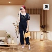 ราคา JL04 จั้มสูทขายาว บาร์บี้ มีไซส์สาวอวบ ชุดผู้หญิง ชุดทำงาน ชุดออกงาน จั้มสูทสาวอวบ (20403476140)