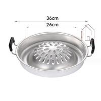 ราคา กะทะปิ้งย่าง กะทะหมูกะทะ กะทะเนื้อย่าง กะทะอลูมเนียม ขนาด 30ซม 35ซม กระทะย่างเกาหลี เตาหมูกระทะ กระทะหมูกระทะ (20728842873)