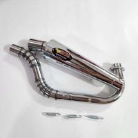 ราคา ZERN ท่อZ ปลายกรวย สีเงิน คอลาย สปริง มีโอ ฟีโน่ รุ่นคาร์บู (20956085466)