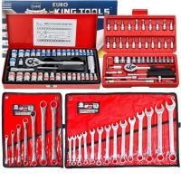 ราคา EURO KING TOOLS ชุดบล็อก 40 ชิ้น ประแจ YETI แหวน YETI ชุดบล็อก 46ชิ้น ใช้งานหนัก ได้ 4 อย่างมาตรฐาน ISO 9001 (20924021102)