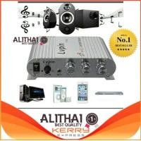 ราคา Alithai LVPIN LP 838 12 โวลต์ 200 วัตต์มินิไฮไฟเครื่องขยายเสียงสเตอริโอ MP3 วิทยุติดรถยนต์ช่อง 2 บ้าน Super BASS (11137937921)