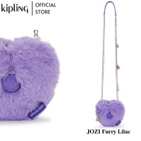 ราคา กระเป๋า KIPLING รุ่น JOZI Furry สี Glossy Lilac KIPLING X EMILY IN PARIS (20910970220)