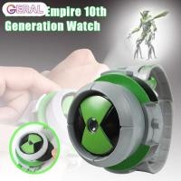 ราคา Geral นาฬิกาโปรเจคเตอร์ BEN 10 Kids Toy Wrist Watch Toy Gift for Kids Children (9621879452)
