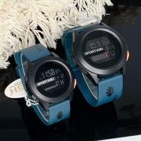 ราคา นาฬิกาข้อมมือ SPORTWEI กันน้ำ ดิจิตอลคู่รัก ไฟ จับเวลาตั้งปลุก (20516216222)