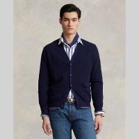 ราคา Sale Polo Ralph Lauren เสื้อคาร์ดิแกนผู้ชาย Cardigan Textured Cotton Linen V Neck Cardigan รุ่น MNPOSWE16821513 สีฟ้า (20791496876)
