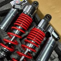 ราคา โช๊คหลังเวฟ ทุกรุ่น เวฟ 100 110i เก่า ใหม่ 125r s บังลม 125i ปลาวาฬ LED ความสูง 320 มิล งานcnc ตัวเหมือน แก๊สซี่ (20804236439)