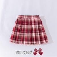 ราคา Sanrio Melody Kuromi Sweet Girl T shirt และ JK Dress กระโปรงลายสก๊อต 2 ชิ้นพร้อมโบว์ฟรีชุดนักเรียนคอสเพลย์ปาร์ตี้ เสื้อยืด ชุดกระโปรงสั้น (20360875048)
