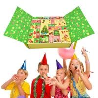 ราคา Christmas Advent Boxes Empty DIY Christmas Advent Calendar Decorative Countdown Calendar Festive 2023 Advent Calendar for Boys Girls Kids relaxing (20648631572)