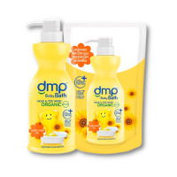 ราคา แถมฟรีถุงเติม DMP ดีเอ็มพี สบู่เหลวอาบน้ำเด็ก ขวดปั๊ม 480 มล ถุงเติม 250 มล สบู่เหลวเด็ก เฮดทูโท สบู่เหลวอาบสระ สบู่เหลว Baby liquid soap (8994729370)