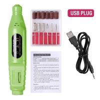 ราคา เครื่องกัดที่กรอเล็บไฟฟ้าสำหรับทำเล็บชุดตัดกัดตะไบเล็บเครื่องมือเจาะ penghapus kuteks GEL แบบพกพา (21170489512)