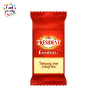 ราคา Best Before 06 Feb 2024 Président Emmental Cheese 200g เพรซิเดนท์ เอ็มเมนทอล ชีส 200 กรัม (20878501344)