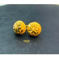 ราคา KMDGold ต่างหูทองครึ่งสลึง ลายแฟชั่นลงยา สินค้าทองแท้ พร้อมใบรับประกัน (21066094909)