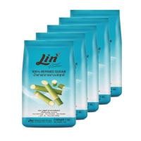 ราคา น้ำตาลทรายขาวบริสุทธิ์ ตรา ลิน Lin 100 Refined Sugar น้ำหนักสุทธิ 1 กก แพ็ค 5 ถุง (20858981489)