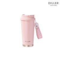 ราคา Diller Thermo Tumbler 520ml MLH9135 แก้วเก็บความเย็น ร้อน 24ชม สแตนเลส 2ชั้นพร้อมฉนวนสูญญากาศเก็บเย็น 24 ชม แก้วเก็บอุณหภูมิ แก้วเก็บความร้อน แก้วน้ำพกพา แก้วเก็บเย็น แก้วเก็บเย็น24ชม กระติกเก็บเย็น W