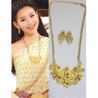 ราคา เครื่องประดับแม่การะเกด เครื่องประดับออเจ้า เครื่องประดับโบราณ เครื่องประดับบุพเพ จัดเซตมีให้เลือกทั้งแบบครบชุด ครบเซต หรือเฉพาะ สร้อยทับทรวง ต่างหูแบบเจาะ (21010406144)