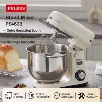 ราคา Petrus PE4680 เครื่องผสมอาหาร แบบตั้งโต๊ะ เครื่องตีแป้ง หลากหลายการใช้งาน โถสแตนเลส 7 ลิตร 1500W พลังงานสูง20min setting6 Speed PulseTilt Head (20699279762)