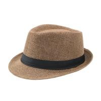 ราคา Sun Fedora Hat Cap Panama Trilby Gangster Beach Women Men (20423447532)
