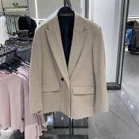 ราคา UNIqlo ZA สไตล์ฮ่องกงขนาดเล็กหลวม double breasted เสื้อสูทลำลองสำหรับผู้หญิง 02753232704 2753 232 (20367460742)