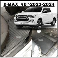 ราคา ผ้ายางปูพื้นรถยนต์ ถาดยางปูพื้น พรมปูพื้นรถ ISUZU D MAX 4DOOR DMAX 2023 2024 DMAX 5 ชิ้น 4 ประตู (20930993348)