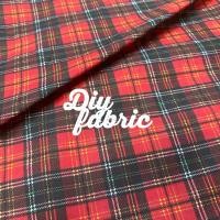 ราคา ผ้าหลา ผ้าเมตร DIY คริสต์มาส ลายสก็อตสีเเดง 44 ผ้าปูโต๊ะ ผ้าตกแต่ง เทศกาน คริสมสส ผ้าพื้นหลัง ผ้าลายสก็อต scott table cloth table cover Christmas decorations textile fabric (20962647617)