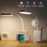 ราคา โคมไฟตั้งโต๊ะ LED โคมไฟตั้งโต๊ะ โคมไฟข้างเตียง แสงกลางคืน โคมไฟป้องกันดวงตา โคมไฟตั้งโต๊ะ USB แบบชาร์จไฟได้ สำหรับการเรียนรู้งานด้านการอ่าน (20923621572)