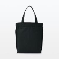 ราคา มูจิ กระเป๋าสะพายข้างผ้าฝ้ายทรงสูง MUJI Canvas Tall Tote Bag (20878576580)