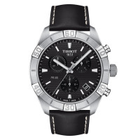 ราคา Tissot PR 100 Sport Gent Chronograph ทิสโซต์ พี อาร์ 100 สปอร์ต เจนท์ สีดำ ดำ T1016171605100 นาฬิกาสำหรับผู้ชาย (6244812876)