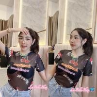 ราคา บอดี้สูท ซีทรูพิมพ์ลาย (20528401315)