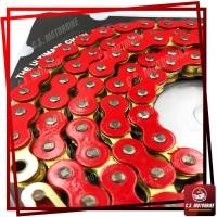 ราคา โซ่พระอาทิตย์ JOMTHAI ASASHI โซ่สี โซ่ เบอร์ 420 120L สีดำ สีแดง สีน้ำเงิน สีเขียว สีเหลือง by C S MOTORBIKE (3871728221)