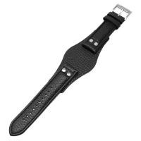 ราคา Genuine Leather Strap for Fossil CH2564 CH2565 CH2891 CH3051 FS4813 ME3102 AM4535AM4486 AM4532 20mm 22mm Men Rivet Watch Band (20850412378)