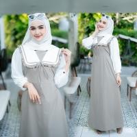 ราคา ชุดเดรสอิสลาม ผู้หญิง สไตล์แฟชั่นมุสลิม เหมาะกับผญอิสลามใส่ออกงาน IM54 (21183200113)