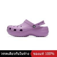 ราคา ของแท้พิเศษ CROCS CLASSIC CLOG Womens SANDALS 206750 001 รองเท้าวิ่ง รองเท้าผ้าใบผู้หญิง รองเท้าผ้าใบ รองเท้าแตะ The Same Style In The Store (20478185169)