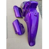 ราคา wave100 เวฟ110s ไฟหน้าตาคู่ สีม่วง พร้อมติดลาย wave100s ปี2004 กาบรถ ชุดสี แฟริ่ง เฟรมรถ wave110s (19375774956)