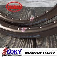 ราคา ล้อ MAROD 1 40 X 17 ขอบเรียบ วงล้อ ขนาด1 4ขอบ 17ลิขสิทธิ์แท้ สีไทเทเนียมวงล้ออลูมิเนียมสำหรับรถจักรยานยนต์ (15238744531)