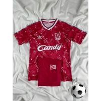 ราคา ชุดบอลย้อนยุค Liverpool Red 1989 1990 เสื้อบอลและกางเกงบอลผู้ชาย ปี 1989 1990 (14222865201)