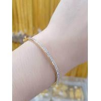 ราคา งานสั่งทำพิเศษเข้าเพิ่มแล้ว มีที่ร้านนี้ที่เดียว กำไลเพชรสวิชเกรดพรีเมียม หน้ากว้าง3 มิลรอบมือ 14 16 5cm หุ้มทอง5ไมครอน เทียบงานร้านเพชร แถมฟรี กล่องกำมะหยี่สีแดง (17616379575)