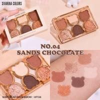ราคา HF134 ซีเวนน่า คัลเลอร์ส เบบี้ แบร์ อายแชโดว์ พาเลททาตา 6 สี Sivanna Colors Baby Bear Eyeshadow (20438150855)
