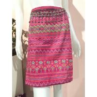 ราคา ผ้าไทย กระโปรงป้าย ผ้าถุงสั้นสำเร็จรูป ยาว20 5นิ้ว พร้อมตะขอ2คู่ (20891913078)