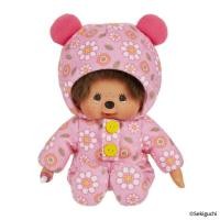 ราคา monchhichi Monchhichi S H21cm Printed Rompers overall Stuffed Animal Kids Baby Gift Japanese toy Sekiguchi ตุ๊กตาของเล่น (20149782869)