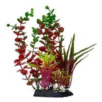 ราคา พืชน้ำปลอม WMU7071พืชน้ำพลาสติกสีเขียว แดงหญ้าน้ำปลอมเหมือนจริงหญ้าน้ำเทียมตกแต่งตู้ปลา (19781353659)