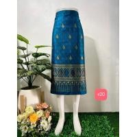 ราคา ผ้าซิ่นไหมไทยลาวแบบสั้น ผ้าซิ่น ผ้าถุงแบบสั้น ลาวสั้น แบบป้ายข้างติดตะขอ (16960435451)