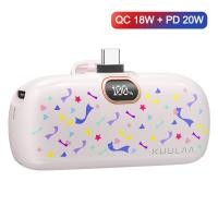 ราคา Kuulaa Powerbank พาวเวอร์แบงค์ ขนาดเล็ก แบบพกพา 5000mah Power Bank สําหรับSamsung Huawei Xiaomi iPhone 15 14 13 12 pro max แบตสำรองไร้สายแบบ Fast Charge iPhone 8 7 6 5 ของแท100 (20871871576)