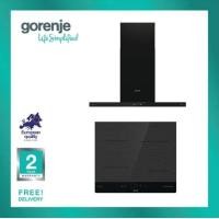 ราคา ชุดเตาอินดักชั่น 60 ซม เครื่องดูดควัน แบบติดตั้งฝัง 90 ซม Model IT643SYB7 WHT9SYB Gorenje (20924006314)